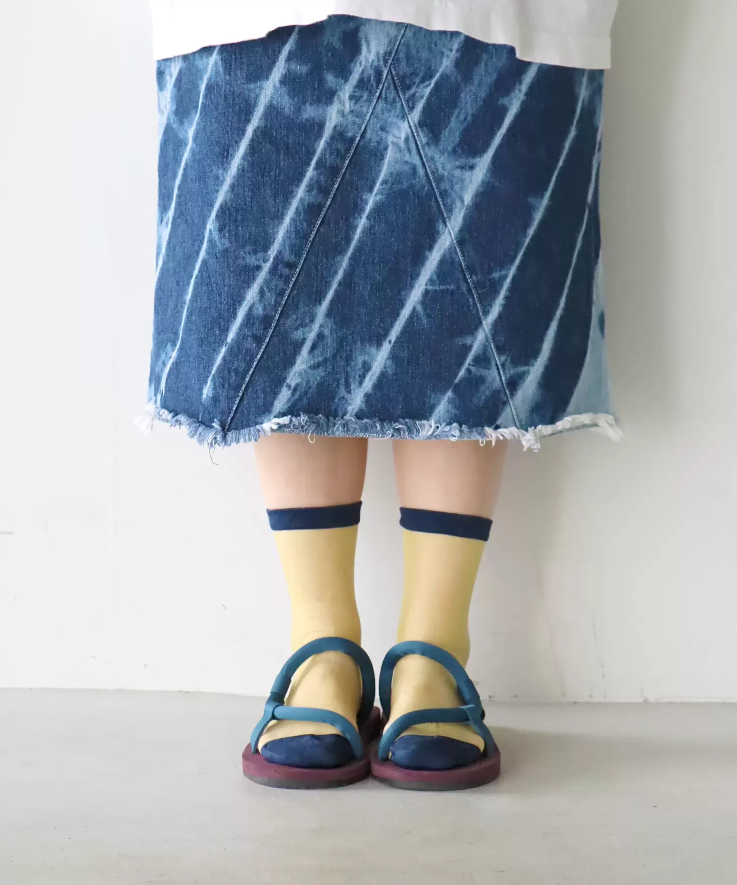 シースルーボーダー ショートソックス